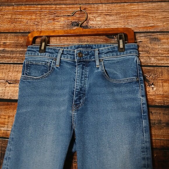 Levis Made & Crafted Jeans 721 Size 30 High Rise Skinny Blue Denim Stretch - Picture 4 of 12